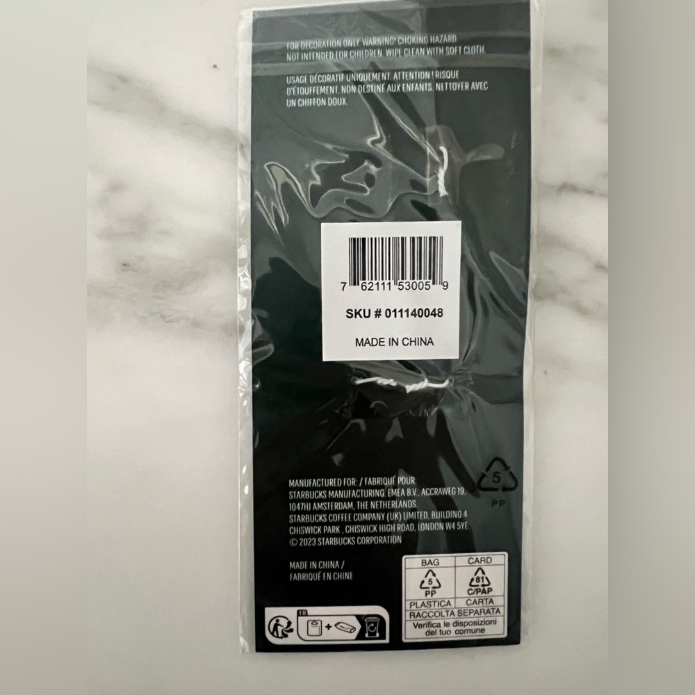 Starbucks Tumbler Keychain from Italy - Picture 2 of 2